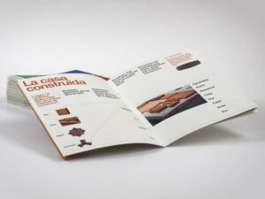 Catálogos grapados personalizables para imprimir