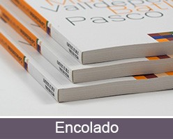Impresión de catálogos personalizados con encuadernación encolada