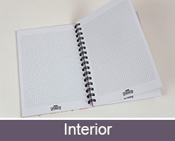 Impresión de libretas clásicas con interior personalizado