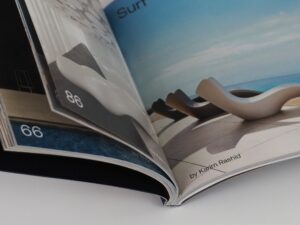 Impresión personalizada de catálogos encolados