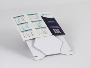 Impresión de Portalápices automontable hexagonal de papel personalizado