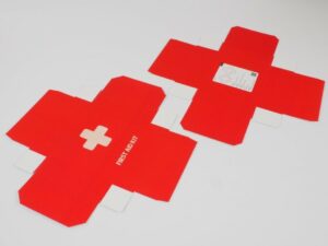 Impresión de packaging caja tapa + base automontable