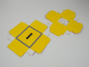 Impresión de prototipo de caja tapa + base personalizada