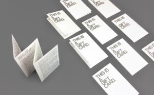 Impresión personalizable de cuadrípticos acordeón