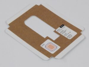 Impresión personalizable de packaging nidos interiores