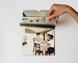 Impresión personalizada de Calendario de Pared Wire-o Colgador