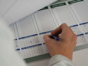 Impresión personalizada de calendarios bloc A3 sobremesa