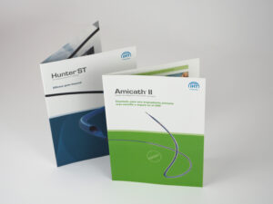 Impresión personalizada de dípticos publicitarios