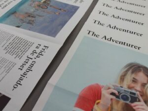 Impresión personalizada de revistas con encuadernación grapada