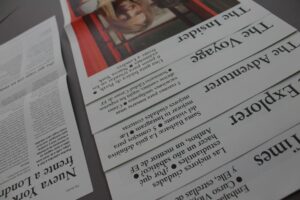 Impresión personalizada de revistas con encuadernación grapada urgentes