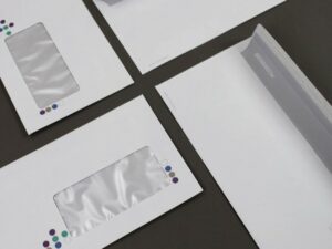 Impresión personalizada de sobre americano con ventana