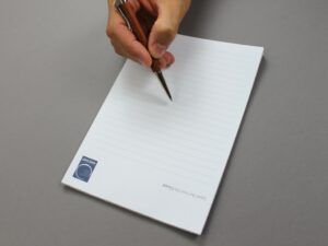 Imprimir bloc de notas sin tapa personalizado