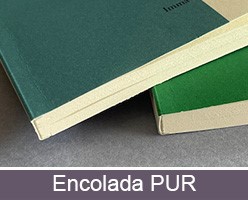 Imprimir libros tapa blanda con encuadernación encolada PUR personalizados