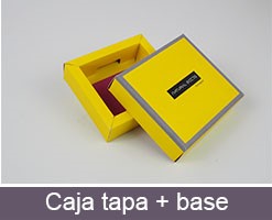 Imprimir packaging caja tapa + base personalizable