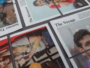 Imprimir revistas grapadas personalizadas