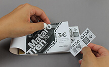 Imprimir talonarios de tickets personalizados