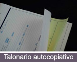 Impresión personalizable de talonario autocopiativo para camarero