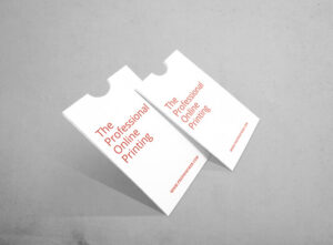 Impresión personalizada de funda portatarjetas de hotel