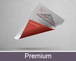 Impresión personalizada de papel de carta membretado premium