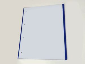 Imprimir papel de carta membretado con agujeros de archivo