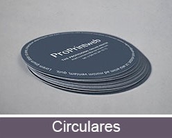 Imprimir posavasos circulares personalizados