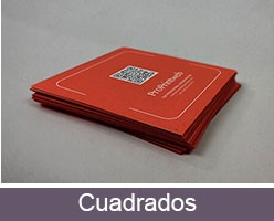 Imprimir posavasos cuadrados personalizados